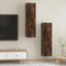 vidaXL - Tv-wandmeubels - 2 - st - 30,5x30x110 - cm - gerookt - eikenkleurig