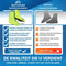 Nextcover® Overschoenen - Waterdicht - Reflecterende Schoenovertrek - Geel
