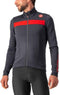 Castelli Fietsshirt lange mouwen Heren Zwart Grijs / CA Puro 3 Jersey Fz Light Black - M