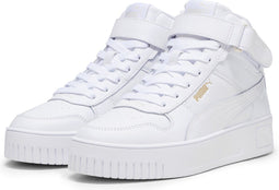 PUMA Carina Street Mid - Hoge Sneakers - Imitatieleer - Wit - Maat 39