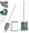 Premium 3-in-1 Siliconen Toiletborstel (2st) | Ultieme Hygiëne en Grondige Reiniging