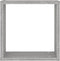 vidaXL - Wandrekken - Kubus - 2 - st - 30x15x30 - cm - grijs - sonoma