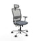Piqueras y Crespo 1B086G2 - Bureaustoel - Verstelbare hoogte 50-62 cm - Grijs