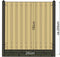 Tuindeco - Berton paal Amstel gecoat hoekmodel 280 cm Tuindeco