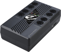 PowerWalker VI 600 MS - UPS 600VA - Vermogen 360W - Piekenergiewaarde 156J