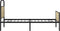 vidaXL - Bedframe - zonder - matras - bewerkt - hout - sonoma - eikenkleur - 90x190 - cm