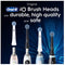 Oral-B iO Gentle Care - Opzetborstels - Zachte reiniging - Zwart (6 stuks)