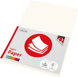 Kopieerpapier quantore col-100 a4 80gr roomwit | 10 stuks