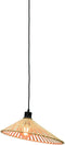 GOOD&MOJO Hanglamp Bromo - Bamboe - Asymmetrisch - Ø40cm - Scandinavisch,Bohemian - Hanglampen Eetkamer, Slaapkamer, Woonkamer