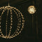 Anna's Collection - Smokey Ball met LED 'Magique' (Ø25cm)