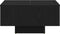 vidaXL - Salontafel - Zwart - Eiken - 60x60x31,5 - cm - Geengineerd - Hout