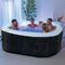 SUN SPA Gelamineerde vierkante opblaasbare spa 4 personen - 1,57 x 0,67 m