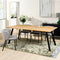 Furntastik Benfica Eetkamertafel, 200x100 cm, Acacia pure