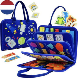 MontiPlay® Montessori Speelgoed - Sensorisch Speelgoed - Activiteitenbord - Busy Board - Montessori