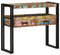 vidaXL - Eettafels - Multikleur - 90x33x75 - cm - Massief - Gerecycled - Hout - & - Metaal