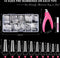 Nageltips Set met lijm, 500-DELIG Nageltips voor Gelnagels Ballerina, 10 Maten Helder Doodskist Nagels Tips met Tip Cutter Nagelbuffer en Bokkenpootje voor Beginners Thuisgebruikers Professionals