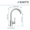 SCHÜTTE Cornwall - Keukenkraan - Hoge draaibare uitloop 360° - Chroom