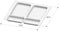 Teka Eco Easy 60 - Afvalscheidingssysteem 3 containers - Grijs