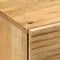 vidaXL - Nachtkastje - 50x33x60 - cm - massief - mangohout - bruin