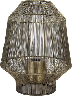 Light & Living Tafellamp Vitora - Antiek Brons - Ø37cm - Modern
