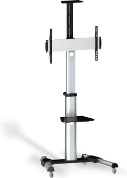 Aisens FT70TRE-037 - TV Houder - Verstelbaar met wieltjes - Zwart