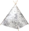 Wereldkaart Tipi Tent Zwart/wit Wigwam Speeltent / 100% katoen / 120 x 120 x 160 / 2 jaar garantie