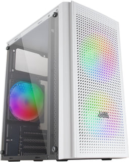 Mars Gaming MC300 - ATX Mini-Tower - RGB - Wit