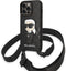 Karl Lagerfeld iPhone 14 - Backcase - Kunstleer - Zwart
