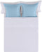 Kussenhoes Alexandra House Living Blauw Celeste 55 x 55 + 5 cm