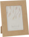 J-Line fotolijst Gewoven - hout - donkerbeige - 2 stuks