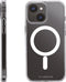Vivanco Mag Steady - Backcover iPhone 13 Mini - Krasbestendig - Wit