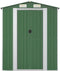 vidaXL - Tuinschuur - 192x689x223 - cm - gegalvaniseerd - staal - groen
