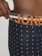 Jack & Jones 3-pack - Heren Boxershorts - Zwart en Donkerblauw met Print