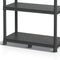 Kistenberg Stackaro Solid 75 - Kunststof Stellingkast - 5 planken 740x360x1725 mm - Zwart