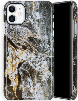 Selencia Hoesje Geschikt voor iPhone 11 Hoesje - Selencia Maya Fashion Backcover - zwart