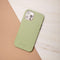 Selencia Hoesje Geschikt voor iPhone 11 Hoesje - Selencia Gaia Slang Backcover - Groen