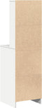 vidaXL - Highboard - Wit - 40x41x135 - cm - Gelaagd - Hout
