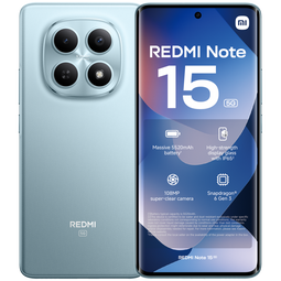 XIAOMI Redmi Note 15 5G - 8GB/256GB Blauw - 256 GB Blauw