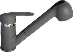 Bateria PYRAMIS FIDO granit szary beton 090921838 kuchenna z wyciąganą wylewką szara