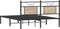 vidaXL - Bedframe - zonder - matras - hout - sonoma - eikenkleurig - 140x200 - cm