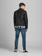 JACK&JONES JJEROCKY JACKET NOOS - Heren Jas - Imitatie leer - Zwart - Maat S