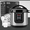 Savoré Kitchen Snelkookpan 6L - Multicooker - PFAS-vrij - Zilver Zwart