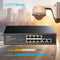 Cudy FS1010P - PoE Switch - 8x PoE+ (802.3at) - 120W totaal vermogen