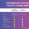 TULITE LED Vloerlamp RGB - App en afstandsbediening - Dimbaar - Wit