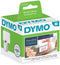 DYMO LW - Universele labels - 54 x 70 mm - Zelfklevend - Wit (320 stuks)