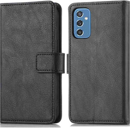 iMoshion Hoesje Geschikt voor Samsung Galaxy M52 Hoesje Met Pasjeshouder - iMoshion Luxe Bookcase - Zwart