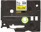 TZ-FX621 9mm - black on yellow - flexible (8m)