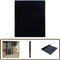 vidaXL - Raamfolie - statisch - matzwart - 90 - x - 2000 - cm - PVC