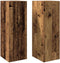 vidaXL - Tv-meubelen - 2 - st - 30,5x30x90 - cm - bewerkt - hout - oud - houtkleurig