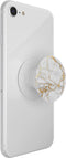 PopSockets - PopGrip - Verwisselbare Telefoonbutton en Standaard - Gold Lutz Marble
